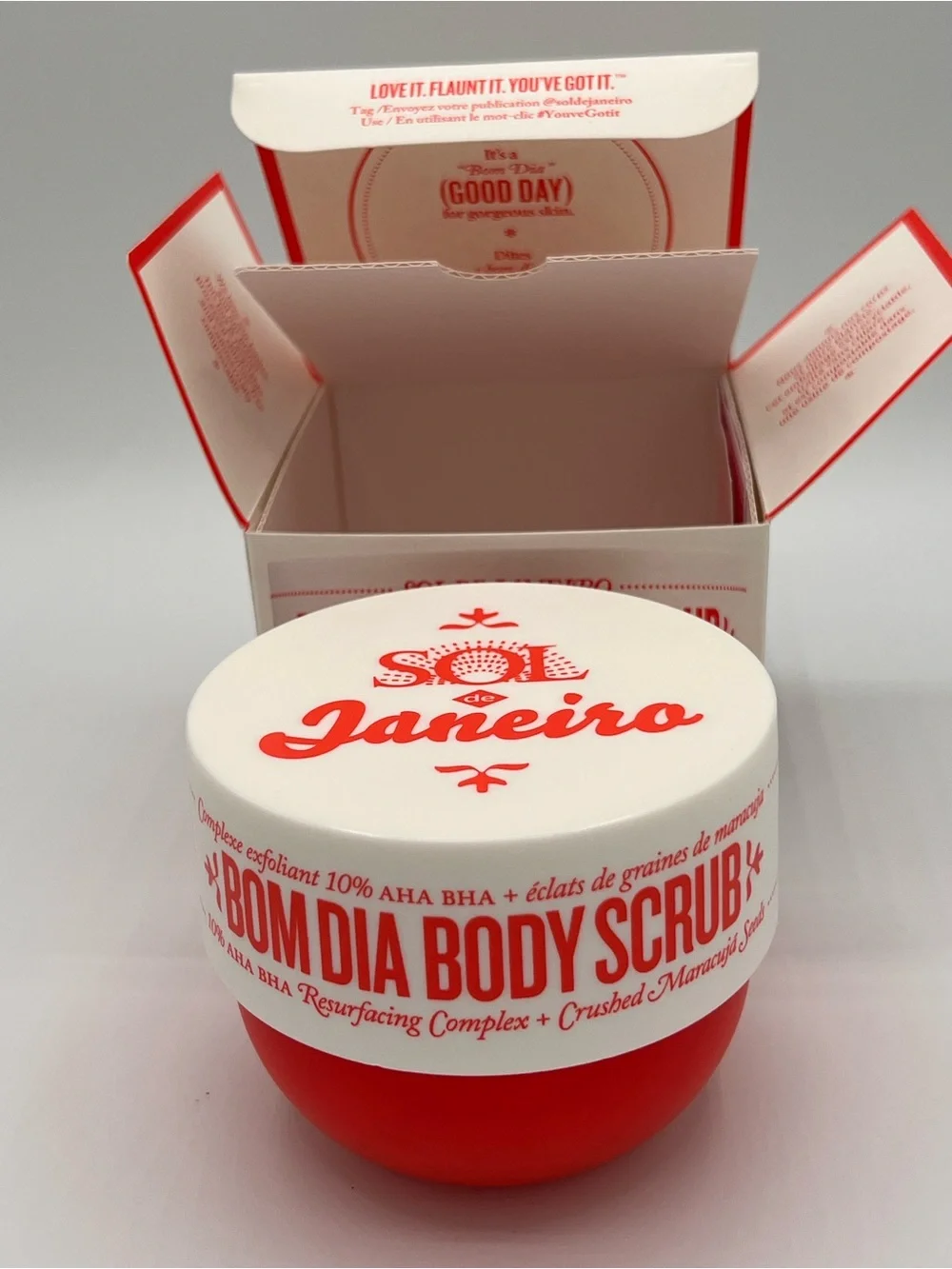 Sol de Janeiro Bom Dia Body Scrub - FullSize NIB